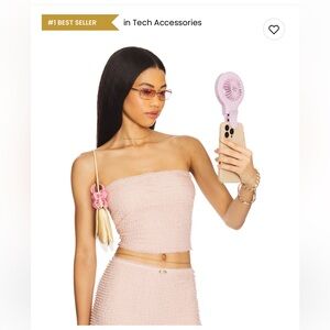 NEW Fangirl clip on phone fan & selfie ring light